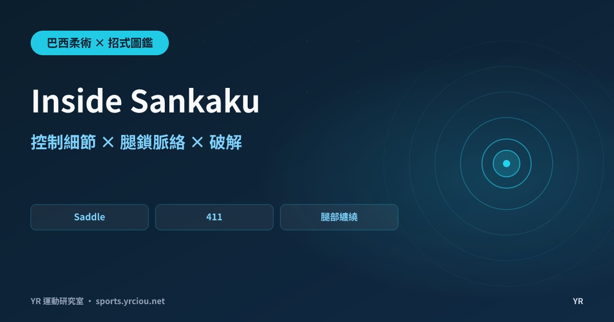 膝蓋被夾進髖線就動不了？Inside Sankaku（Saddle）的控制細節、腿鎖脈絡與破解